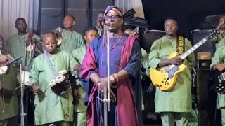 WASIU AYINDE REJUVINATES MUSIC WITH IMMENSE ENERGY ON STAGE