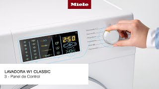 (3) Panel de Control | Miele W1