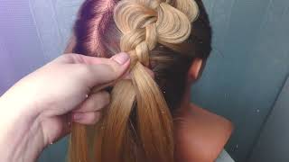 Французская Коса 👱♀️To Double Dutch Braid