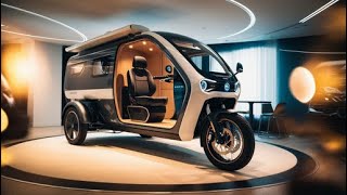 Go Anywhere with Electric Camper Tricycle Review || The Future of Compact Eco-Friendly Travel”