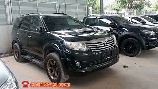 🚙 Toyota Fortuner 3.0V 4WD สีดำดุ ปี2012 ‼️รถเอนกประสงค์ ขับ4 แรงๆ ☎️0949147784 หมวย