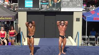 bodybuilder compete for championship of muscle beach labor day 2022