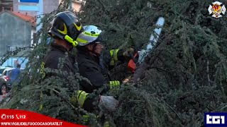 🚒🔥 SPECIALE MALTEMPO:  I NOSTRI VIGILI DEL FUOCO NEI VARI TG NAZIONALI 🔥🚒