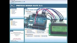 Лекция «Создание виртуальной среды Arduino в программе Proteus».