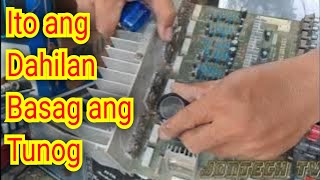 sakura 735 basag ang tunog/ madalas masira sa amplifier na ito