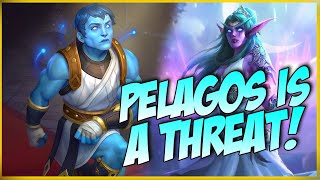 THIS DECK HAS ULTIMATE BOARD PRESENCE! PELAGOS NAGA PRIEST! | HEARTHSTONE MURDER AT CASTLE NATHRIA