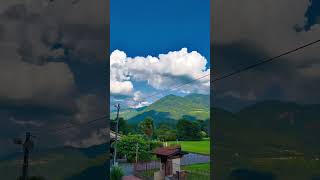 Do you like mountains and clouds? #nature #travel #asmr