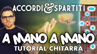 A MANO A MANO Tutorial Chitarra - Rino Gaetano