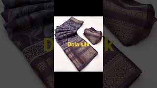 #dola silk saree#with ajrak prints#running blouse#9345503777#