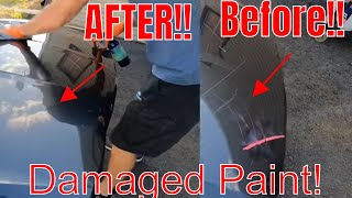 How To Correct Heavy Paint Damage In Just A Few Steps!