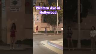 👯‍♀️🌴 Western Ave in Hollywood CA, #usa #viralvideos #shortvideos #shorts 08/14/2024