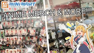 ANIME MERCH STORE in NORTHERN CALIFORNIA/UC DAVIS!!! (KOBE MINI MART)