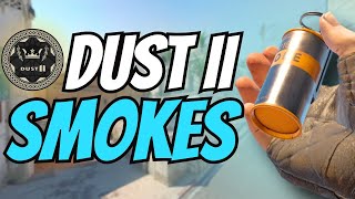 CS2 Dust 2 Smokes You NEED to Know in Under 3 Minutes🤯