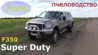 Обзор Ford F350 Super Duty / прозрачный улей / пчеловодство.