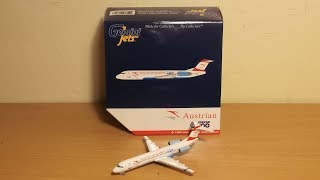 Unboxing - Gemini Jets 1:400 Austrian "Austrian Says Goodbye" Fokker 100