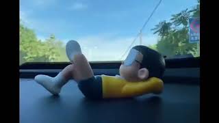 Lớn dễ thương nghỉ trưa hoang dã hơn ngủ Nobita xe hoạt hình đồ trang trí phụ kiện xe hơi bảng điều