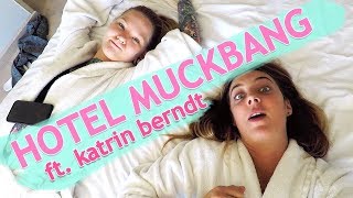 "I don't like to travel" | HOTEL MUCKBANG ft. Katrin Berndt