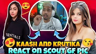 @KrutikaPlays New Wallpaper 😂| @KaashPlays funny reaction 🤣