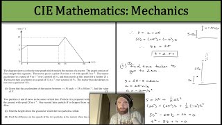 Exam Hack | CIE A-Level Maths | Mechanics | Kinematic Equations Question