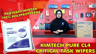 PENYERAP MINYAK 100% POLYPROPYLENE | Jual Kimtech Pure CL4 33330 Critical Task Wipers, 1 ply