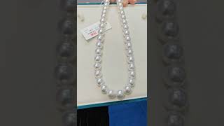 10-12mm Australia white pearl necklace