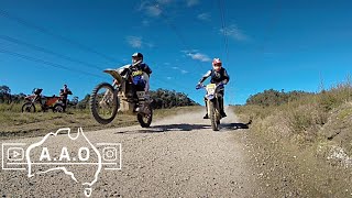 Exploring the Bunyip State Park - Yamaha WR450F and Husky TE510