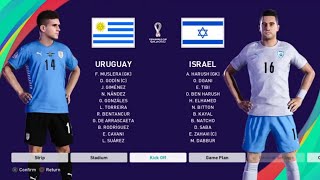 FIFA WORLD CUP QATAR 2022 QUARTER-FINAL  [  URUGUAY VS ISREAL ]