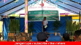 Video Literasi Masyarakat – KAHARMAN– MeAN GGD Kabupaten buru. Peserta lomba pidato Juara 1