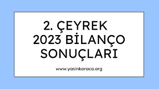 2023/2. Bilanço Sonrası Ucuz Hisseler