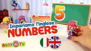 Lezioni di  inglese per bimbi, Impara i numeri in inglese per bambini