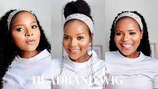 The Best Headband Wig Ever! Ft LUVME Hair | Easy Protective Hairstyles in minutes