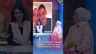 TANGGAPAN WENNY ARIANI SOAL REZKY ADITYA YANG TELAH BERSEDIA TES DNA#wennyariani#rezkyaditya