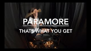 paramore - that's what you get - drum cover