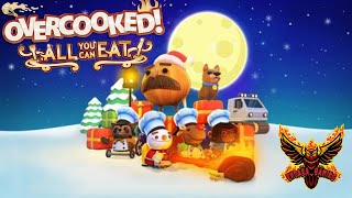 Overcooked! All You Can Eat (Switch) | Festive Seasoning | Extra Trimmings w/ Commentary