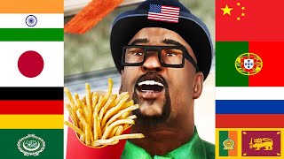 Big Smoke Order in Every Language! 🍟 (Gta San Andreas)