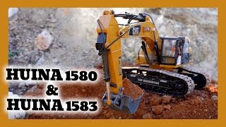 HUINA 1583 y HUINA 1580 - Excavadoras y Obras RC - Modellbau