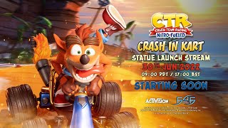 First 4 Figures Presents Crash Team Racing Nitro-Fueled Crash In Kart Statue Launch Stream Premiere