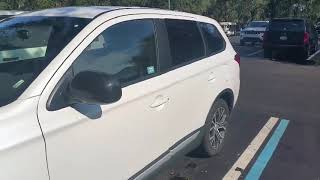 mitsubishi outlander Intermediate/midsize suv car rental boot size