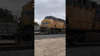 UP 5472 leads a ￼happy mixed freight train into Delta UT with a K5LLA Horn!! #unionpacific #railways