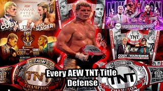 Cody || Every AEW TNT Title Defense