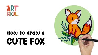 How to Draw a Cute Fox | Easy and Simple Drawing for Beginners