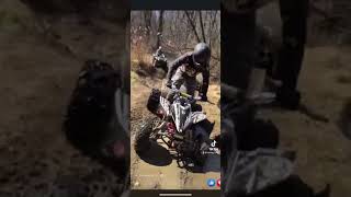 Chester bikelife trail #trafficboyz #citygorillaz #bikelife #banshee #atv #raptor