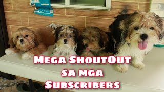 Mega Shoutout sa mga subscribers!!!!