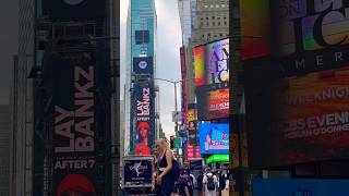 Digital billboards in Times Square New York