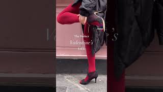 Perfect Valentine's look #tights #colourtights #valentinesday