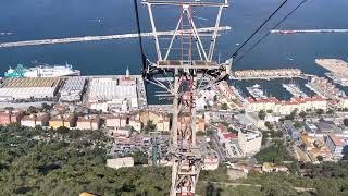 Headed down - Gibraltar Cable Car