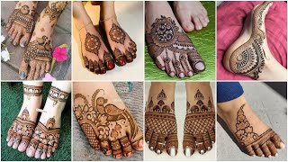 Simple Feet Mehndi Designs| Leg Mehndi Designs Simple| Henna\Mehendi Designs