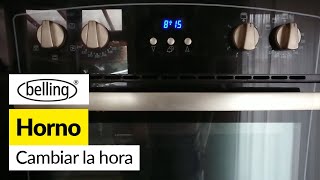 Cómo ajustar el reloj de un horno Belling