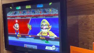 M&S at the Beijing 2008 Olympics Fencing (Mario vs Wario vs Waluigi) + Bowser fails