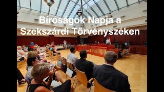 Bíróságok Napja a Szekszárdi Törvényszéken